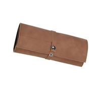 Uqezagpa Uhren-Organizer-Tasche für Uhren, elegante Reise-freundliche Hülle, stilvolle Armband-Aufbewahrungslösung, Herren-Geschenk, Leder-Uhrenhalter