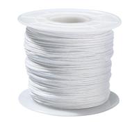 UR URLIFEHALL 100 Yards/90m Weiß Geflochtene Nylonschnur 0,8 mm Nylon Chinesische Knotenschnur für Fenster Vorhang Garten Schnur Schmuck Handwerk