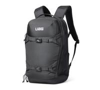 URBAN ARMOR GEAR DRYOUT Dual-Strap Backpack Laptop-Rucksack 16 Zoll 22L | 22 Liter | 16-Zoll-Laptopfach mit Stoßzone | Tabletfach | Trolley-Durchführung | Ballistic-Polyester | Regenerierbar