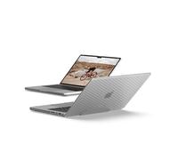 URBAN ARMOR GEAR Essential Armor Case für das Apple MacBook Pro 14 Hülle (M5 / M4 / M3 / M2 / M1-2025/2024 / 2023/2022 / 2021), Schutzhülle nach US-Militärstandard Ice (transparent)
