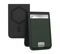 URBAN Armor Gear Metropolis Magnetic Wallet | Für MagSafe-kompatible Handys und Hüllen | Platz für bis zu 5 Karten | Standfunktion | Veganes Leder