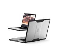 Urban Armor Gear Plyo Case für das Apple MacBook Pro 16" Zoll (M1-2021) Hülle [Sturzfeste Schutzhülle nach US-Militärstandard, Integrierte Lüftungsschlitze] Ice (transparent), 134003114343
