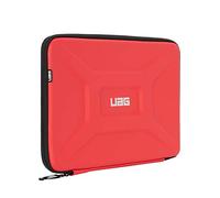 Urban Armor Gear universal Laptop Sleeve für Apple MacBook Pro, Microsoft Surface Book 2 / Laptop 3 uvm. (universal Notebook Hülle bis 15 Zoll, Hülle mit Netztasche, verschleißfest) rot