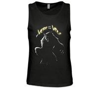Urban Backwoods Be were of The Wolf Herren Männer Tank Top Training Shirt Schwarz Größe 5XL