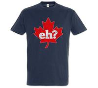 Urban Backwoods Canada Eh? Herren T-Shirt Blau Größe 3XL