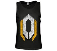 Urban Backwoods Cerberus Logo Herren Männer Tank Top Training Shirt Schwarz Größe M