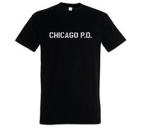 Urban Backwoods Chicago P.D. Herren T-Shirt Schwarz Größe L