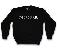 Urban Backwoods Chicago P.D. Sweatshirt Pullover Schwarz Größe L