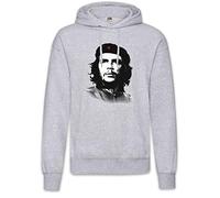 Urban Backwoods Classic Che Guevara Portrait I Hoodie Kapuzenpullover Sweatshirt Grau Größe M