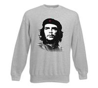 Urban Backwoods Classic Che Guevara Portrait II Sweatshirt Pullover Grau Größe M