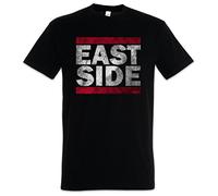Urban Backwoods East Side Herren T-Shirt Schwarz Größe 4XL
