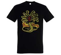 Urban Backwoods Facehugger Kai Herren T-Shirt Schwarz Größe 5XL