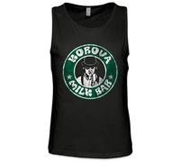Urban Backwoods Korova Milk Bar Herren Männer Tank Top Training Shirt Schwarz Größe M