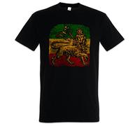 Urban Backwoods Lion of Judah III Herren T-Shirt Schwarz Größe XL