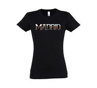 Urban Backwoods Madrid Damen T-Shirt Schwarz Größe L