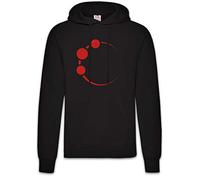 Urban Backwoods N Tri-Blend Hoodie Kapuzenpullover Sweatshirt Schwarz Größe XL