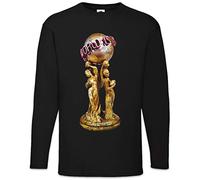 Urban Backwoods Scarface The World is Yours Herren Langarm T-Shirt Schwarz Größe S