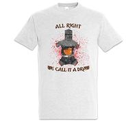 Urban Backwoods We Call It A Draw Herren T-Shirt Grau Größe L