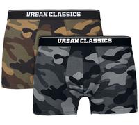 Urban Classics 2-Pack Camo Boxer Shorts Boxershort-Set camouflage in M