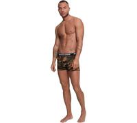 Urban Classics Boxershorts 2er-Pack Camo Herren Mehrfarbig (wood camo) S