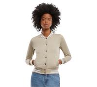 Urban Classics 2-Tone College Frauen Collegejacke schwarz/weiß