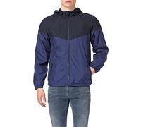 Urban Classics 2-Tone Tech Windrunner, midnightnavy/darkblue, L