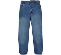 Urban Classics Herren 90‘s Jeans, middeepblue, 36