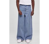 Bequeme Jeans URBAN CLASSICS "Urban Classics Herren 90's Loose Jeans" Gr. 36, Normalgrößen, blau (light blue washed) Herren Jeans (69034308-36) light blue washed