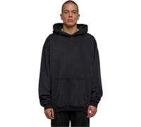 Urban Classics Acid Washed Hoody in Gr. L in Schwarz