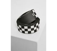Urban Classics TB3739 Adjustable Checker Belt, Größe:one size, Farbe:BLACK/WHITE