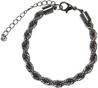 Urban Classics Armband Charon Intertwine Bracelet Gunmetal-L/XL