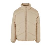 Allwetterjacke URBAN CLASSICS "Urban Classics Herren Arrow Puffer Jacket" Gr. XL, beige (wetsand) Herren Jacken (13482744-XL) wetsand