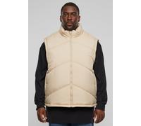 Urban Classics Arrow Puffer Vest Wet Sand Größe: S | Bodywarmer Outlet | Herren | Braun