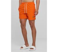 Urban Classics Badehose Block Swim Shorts Rustorange-M