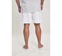 Urban Classics Badehose Block Swim Shorts White-3XL