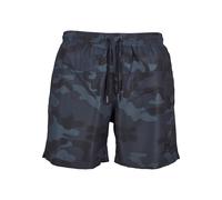 Urban Classics Badehose Camo Swim Shorts Darkcamouflage-XXL