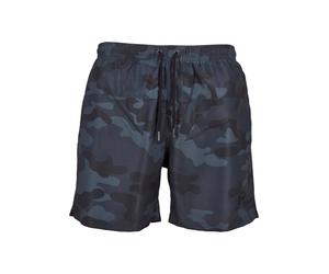 Urban Classics Badehose Camo Swim Shorts Darkcamouflage-XXL