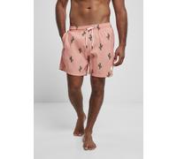 Urban Classics Herren Tb2679 Badehose, Cactus Aop, XL EU