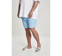 Urban Classics Badeshorts Tb2679 Herren – schnelltrocknend, Innenslip & Taschen – Lightblue/Ice XL