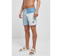 Urban Classics Badeshorts 3 Block Swim Shorts Pastelblue-M