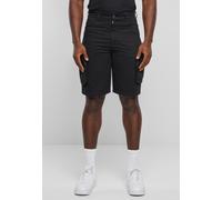 Urban Classics Herren TB6703-Baggy Cargo Shorts, Black, 34