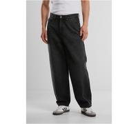 Urban Classics - Tapered Heavy Ounce Baggy Black Washed - Jeans - Schwarz - W36 - 100% Baumwolle,Denim Schwarz W36