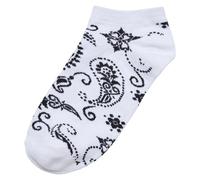 Urban Classics Bandana Pattern Unsichtbare Socken 5 Paare