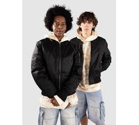 lässige URBAN CLASSICS Herren Jacke Reißverschluss Taschen 108 g/m² Schwarz S