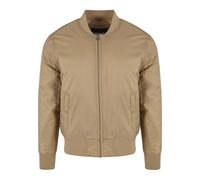 Urban Classics Bomberjacke Basic Herren Beige Größe S