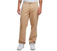 Chinos URBAN CLASSICS "Urban Classics Basic Chino", Herren, Gr. 28, Normalgrößen, unionbeige, 100% Baumwolle, unifarben, normal, Hosen (56776917-28) unionbeige