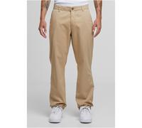 Chinos URBAN CLASSICS "Urban Classics Basic Chino", Herren, Gr. 28, Normalgrößen, unionbeige, 100% Baumwolle, unifarben, normal, Hosen (56776917-28) unionbeige