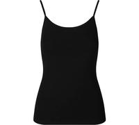 Achseltop URBAN CLASSICS "Urban Classics Ladies Basic Tank Top Cotton 2-Pack", Damen, Gr. S, Normalgrößen, schwarz-weiß (schwarz, weiß), 95% Baumwolle, 5% Elasthan, unifarben, normal, Unterhemden (482
