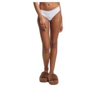 Panty URBAN CLASSICS "Urban Classics Ladies Basic Cotton Brazilian Lace 5-Pack", Damen, Gr. XL, weiß, weiß, weiß, weiß, weiß, 95% Baumwolle, 5% Elasthan, unifarben, Unterhosen Panty (24566700-XL) weiß