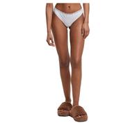 Panty URBAN CLASSICS "Urban Classics Ladies Basic Cotton Tanga Lace 5-Pack", Damen, Gr. XS, weiß, weiß, weiß, weiß, weiß, 95% Baumwolle, 5% Elasthan, unifarben, Unterhosen Panty (16700921-XS) weiß, we